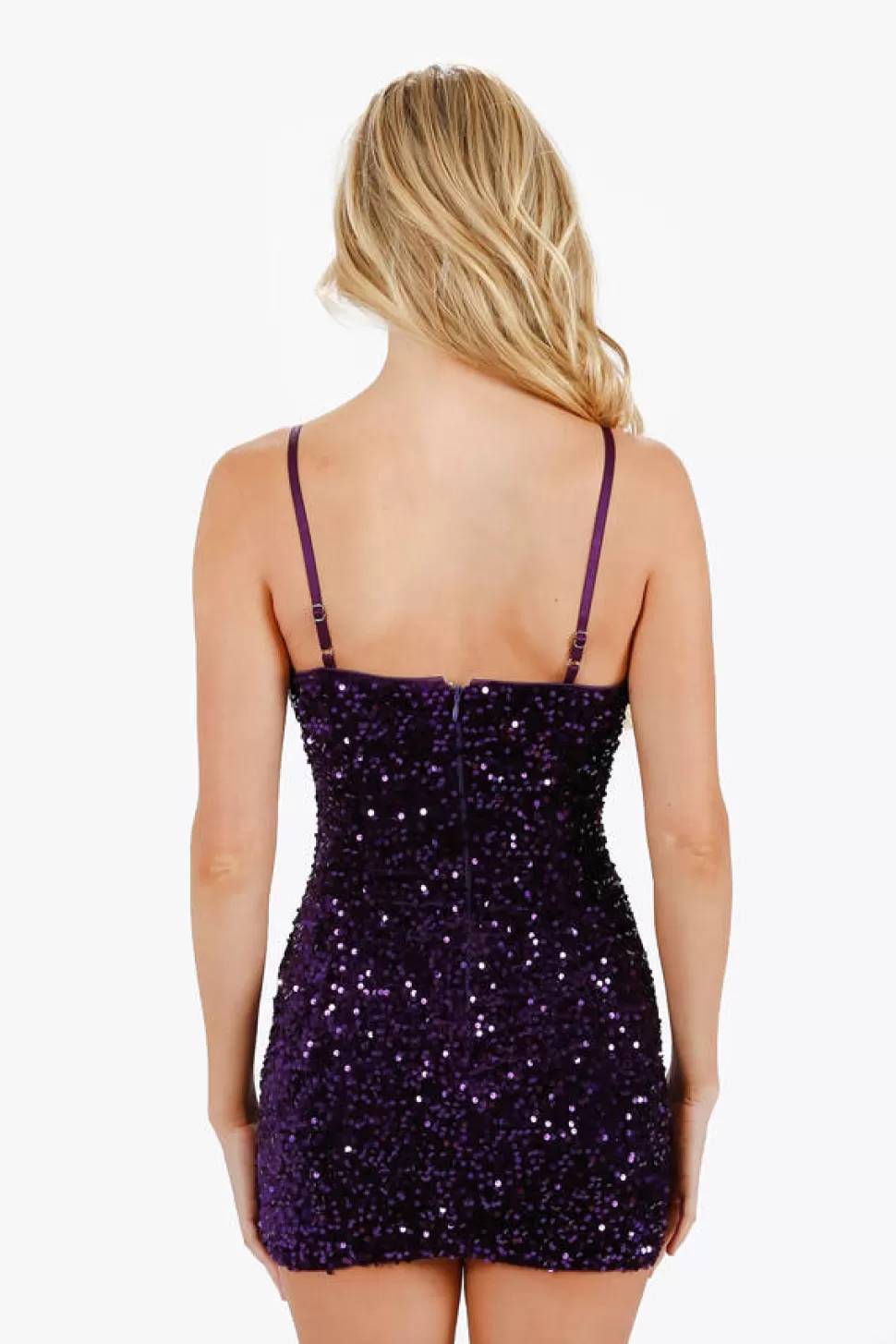 Bodycon Dresses*Tobi Alodia Sequins Dress Purple