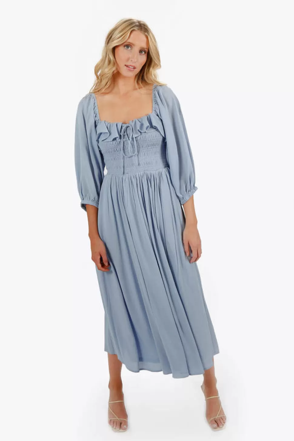 Boho Dresses*Tobi Ariadne Geri Dress Sky Blue