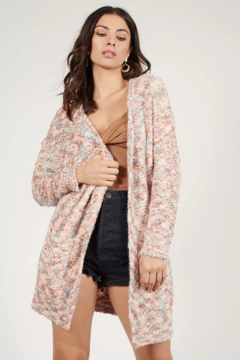 Long Sleeve Tops*Tobi Aspen Long Cardigan Multi