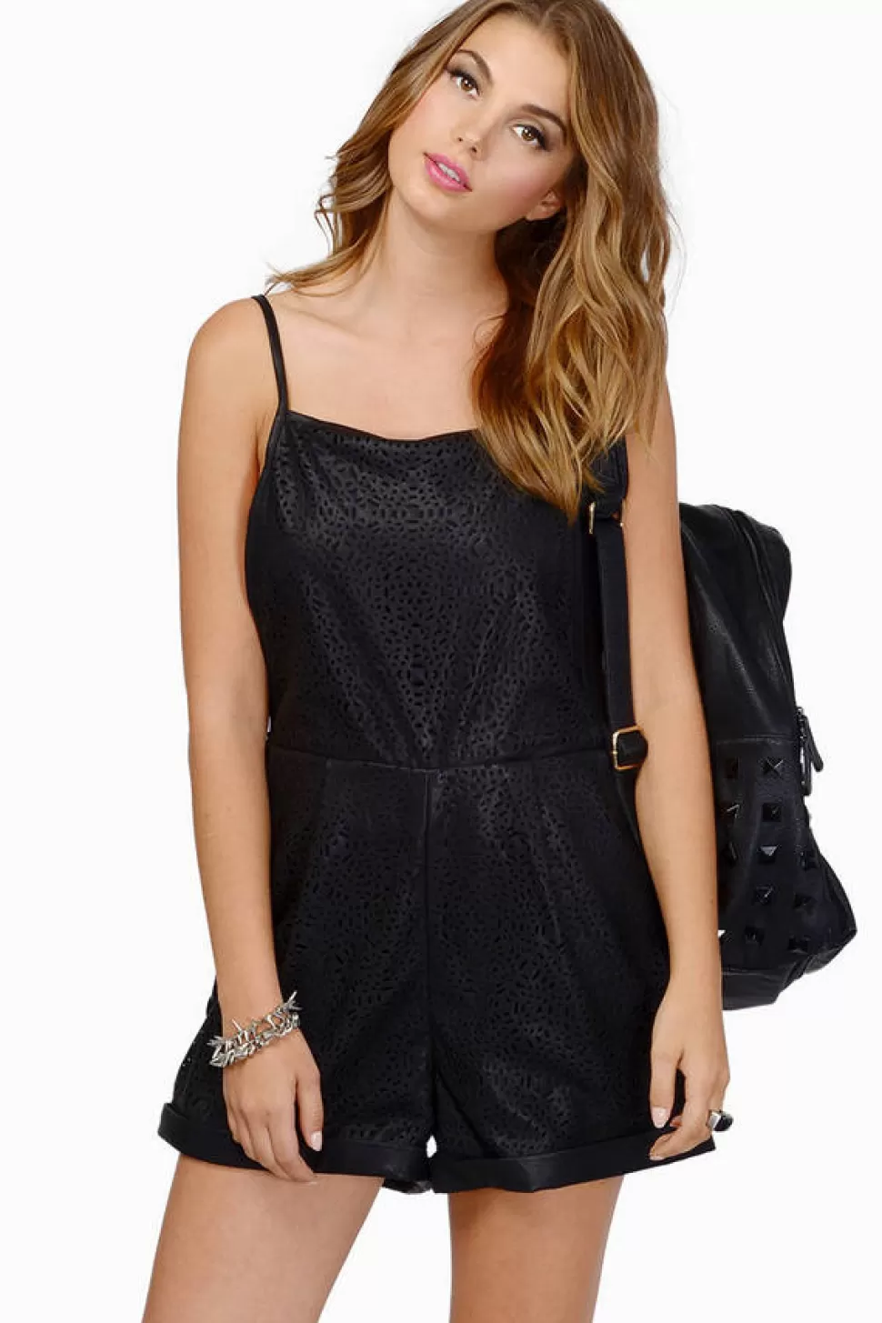 Rompers & Jumpsuits*Tobi Beautiful Mind Playsuit Black