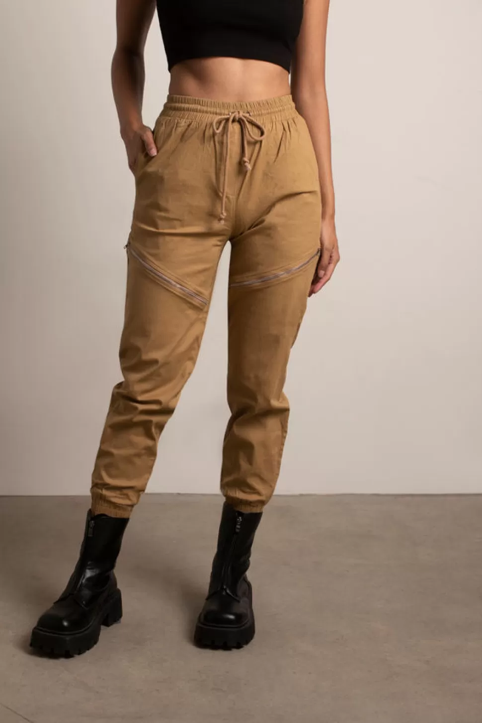 Jogger Pants*Tobi Concert Ready Joggers Khaki