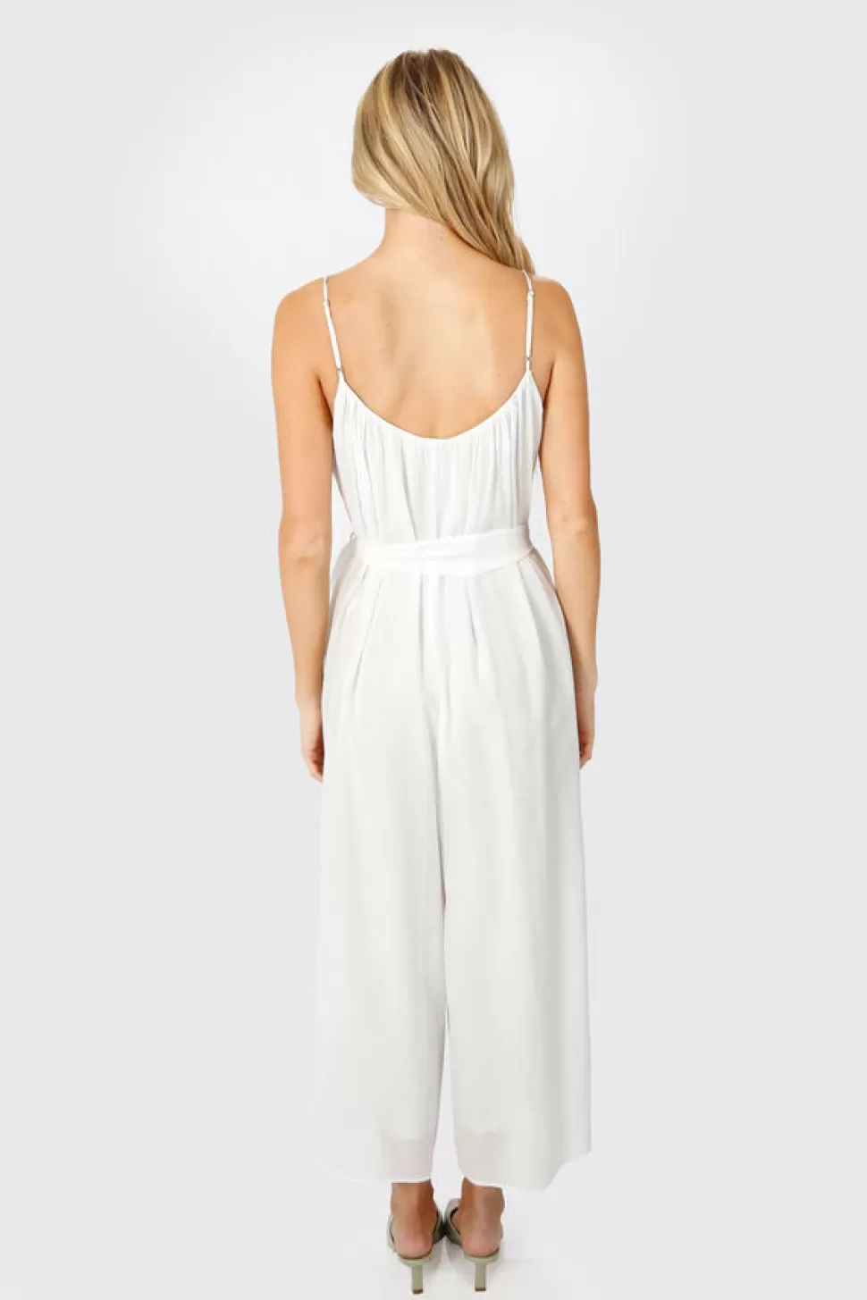 Rompers & Jumpsuits*Tobi Deal With It Cropped Jumpsuit White