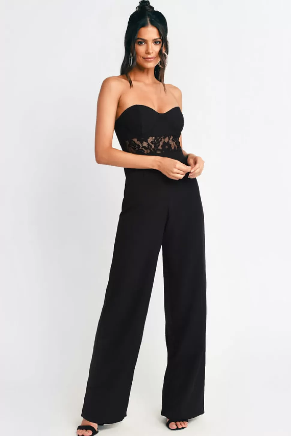 Rompers & Jumpsuits*Tobi Down To Ride Jumpsuit Black