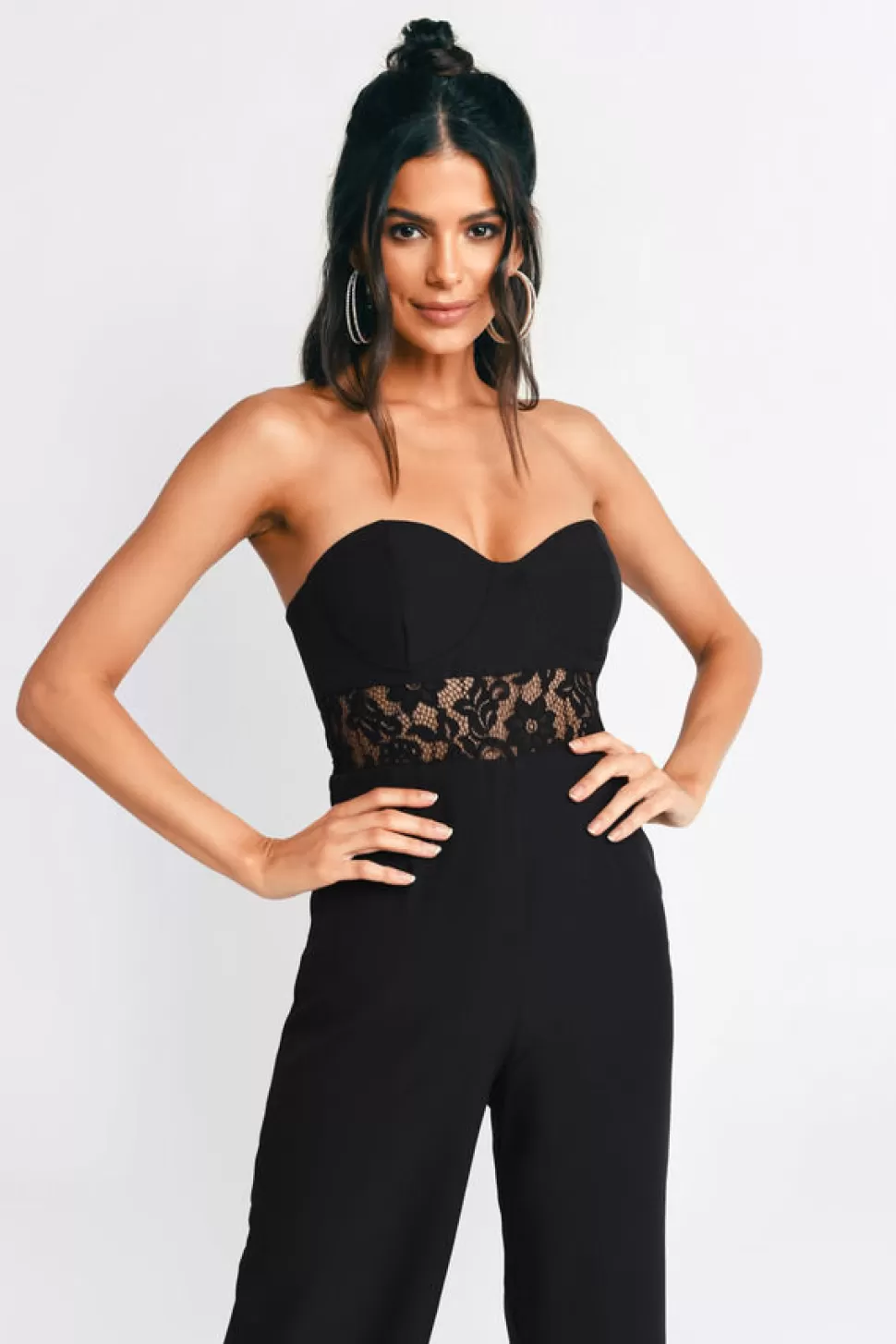 Rompers & Jumpsuits*Tobi Down To Ride Jumpsuit Black