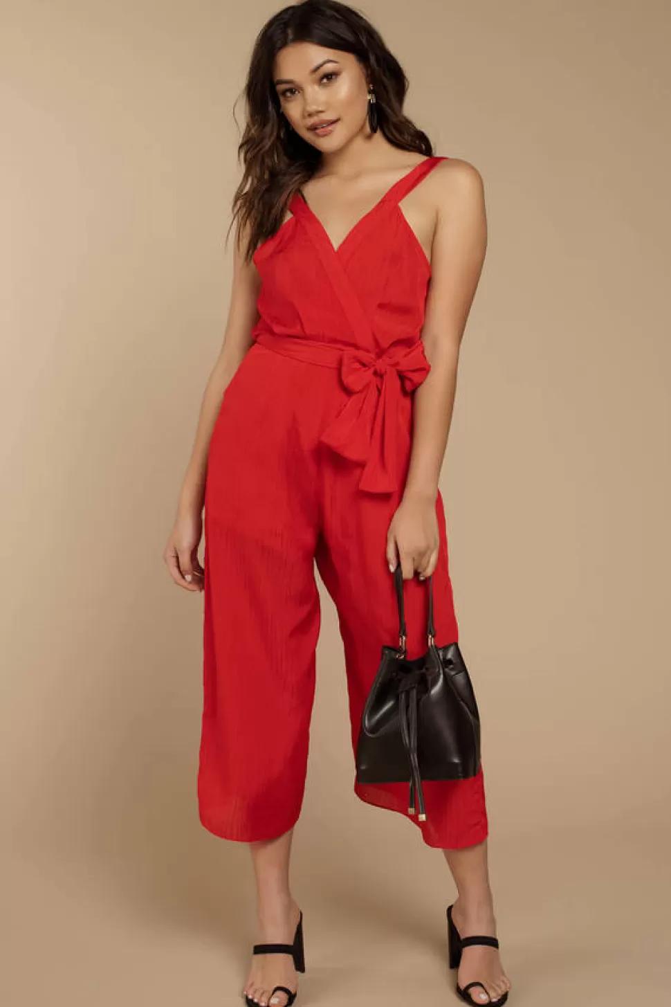 Rompers & Jumpsuits*Tobi Gilded Jumpsuit Red