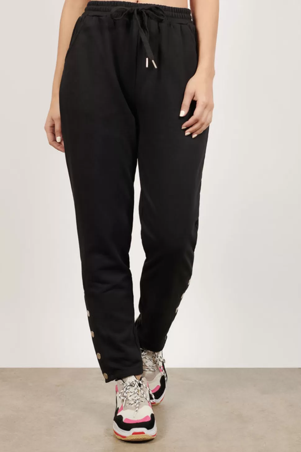 Jogger Pants*Tobi Good Sport Drawstring Sweatpants Black | Olive