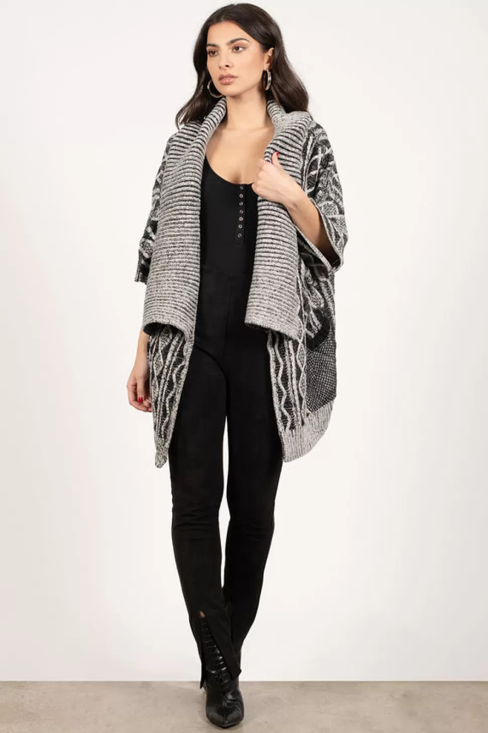 Sweaters & Cardigans*Tobi Its Genetics Cardigan Grey