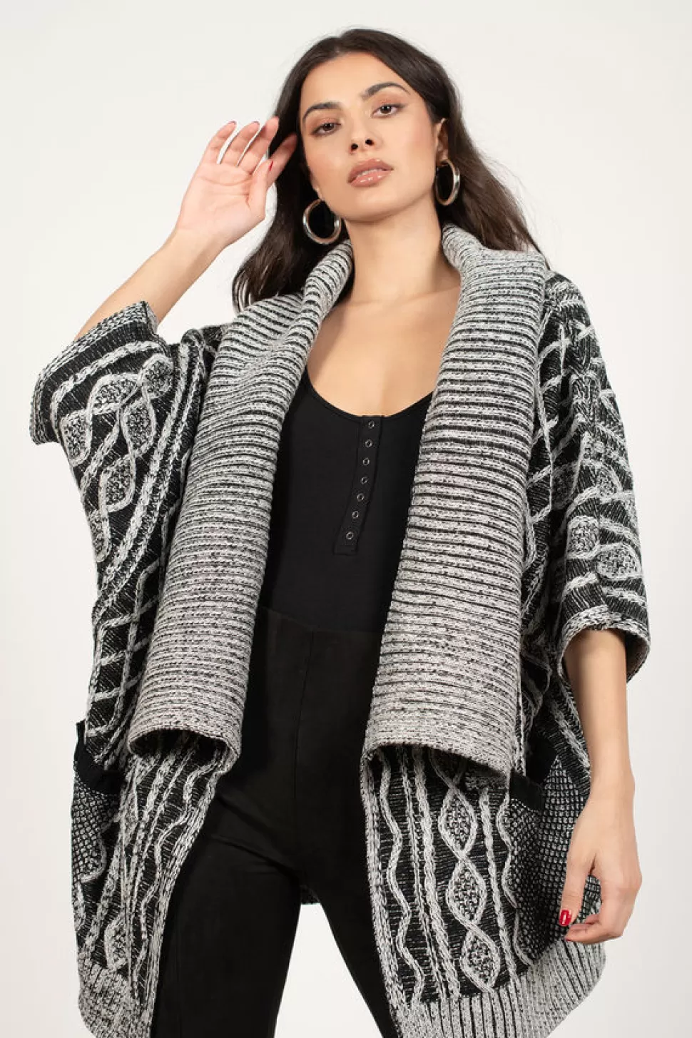 Sweaters & Cardigans*Tobi Its Genetics Cardigan Grey