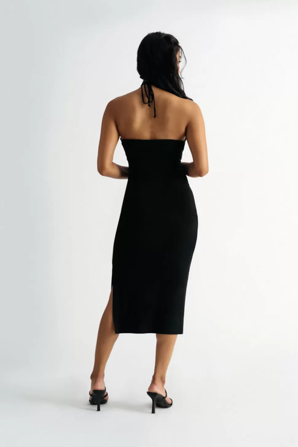 Bodycon Dresses*Tobi Kachel Cut Out Ruched Midi Dress Black | Ivory | Brown