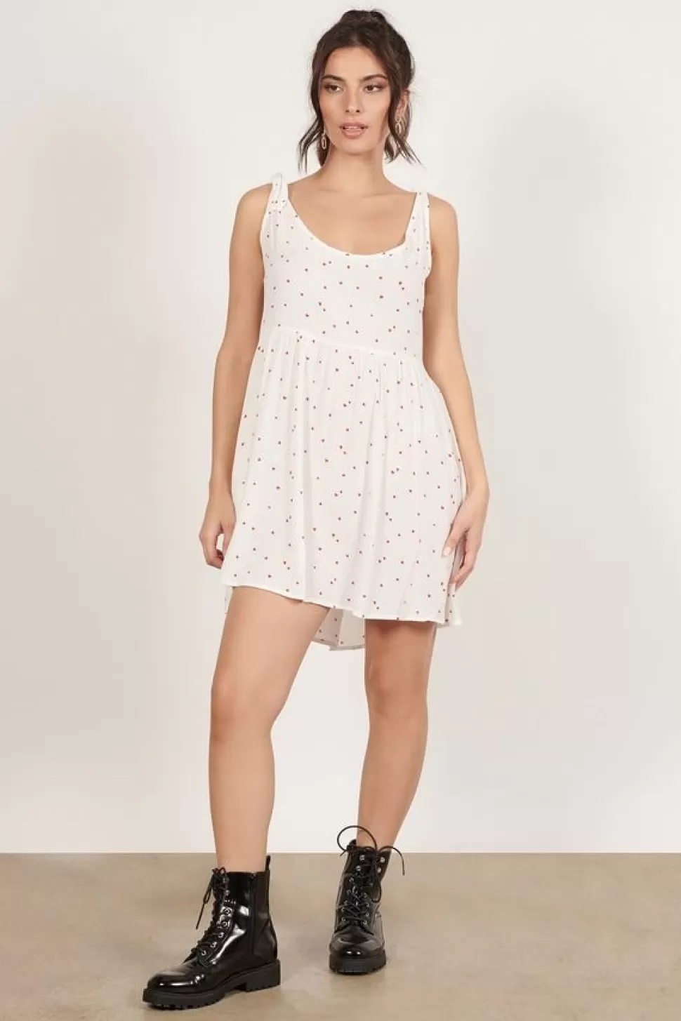 Casual Dresses*Tobi Key To Your Heart Mini Dress White Multi