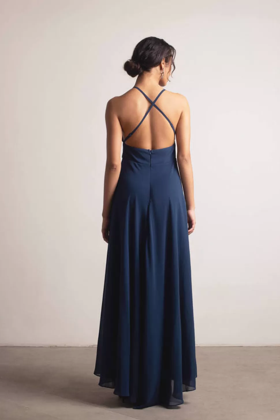 Black Tie & Evening Dresses*Tobi Know You Love Me Slit Maxi Dress Navy | Ivory | Burgundy | Emerald