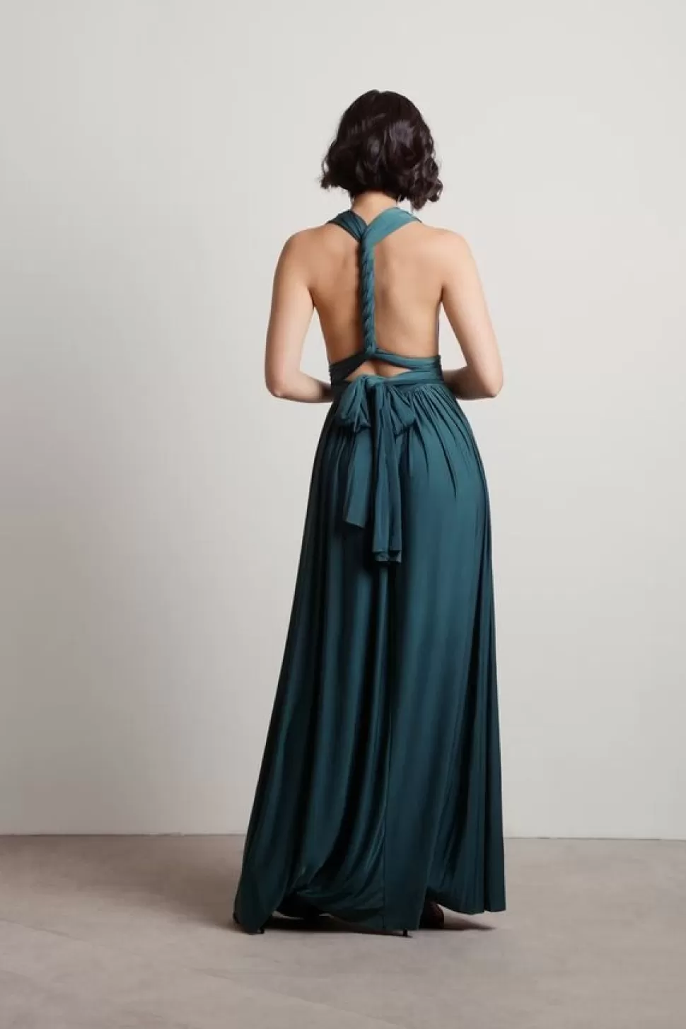 Black Tie & Evening Dresses*Tobi Make Magic Multiway Maxi Dress Emerald | Blue | Mauve