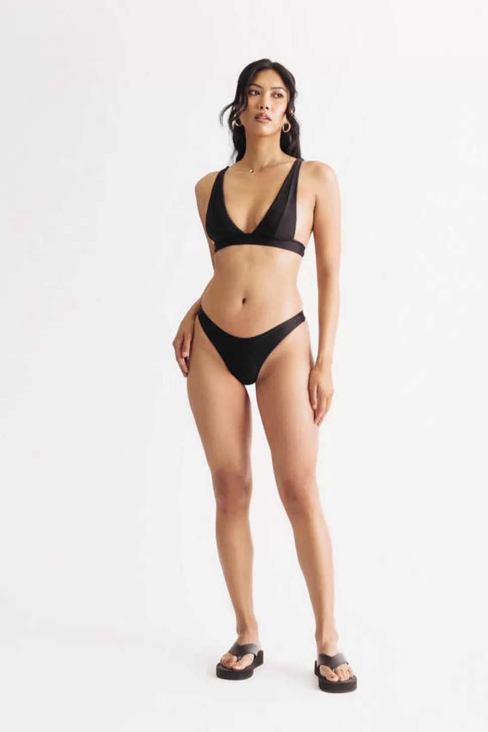 Bikinis*Tobi Nowhere But Here Bikini Set Black