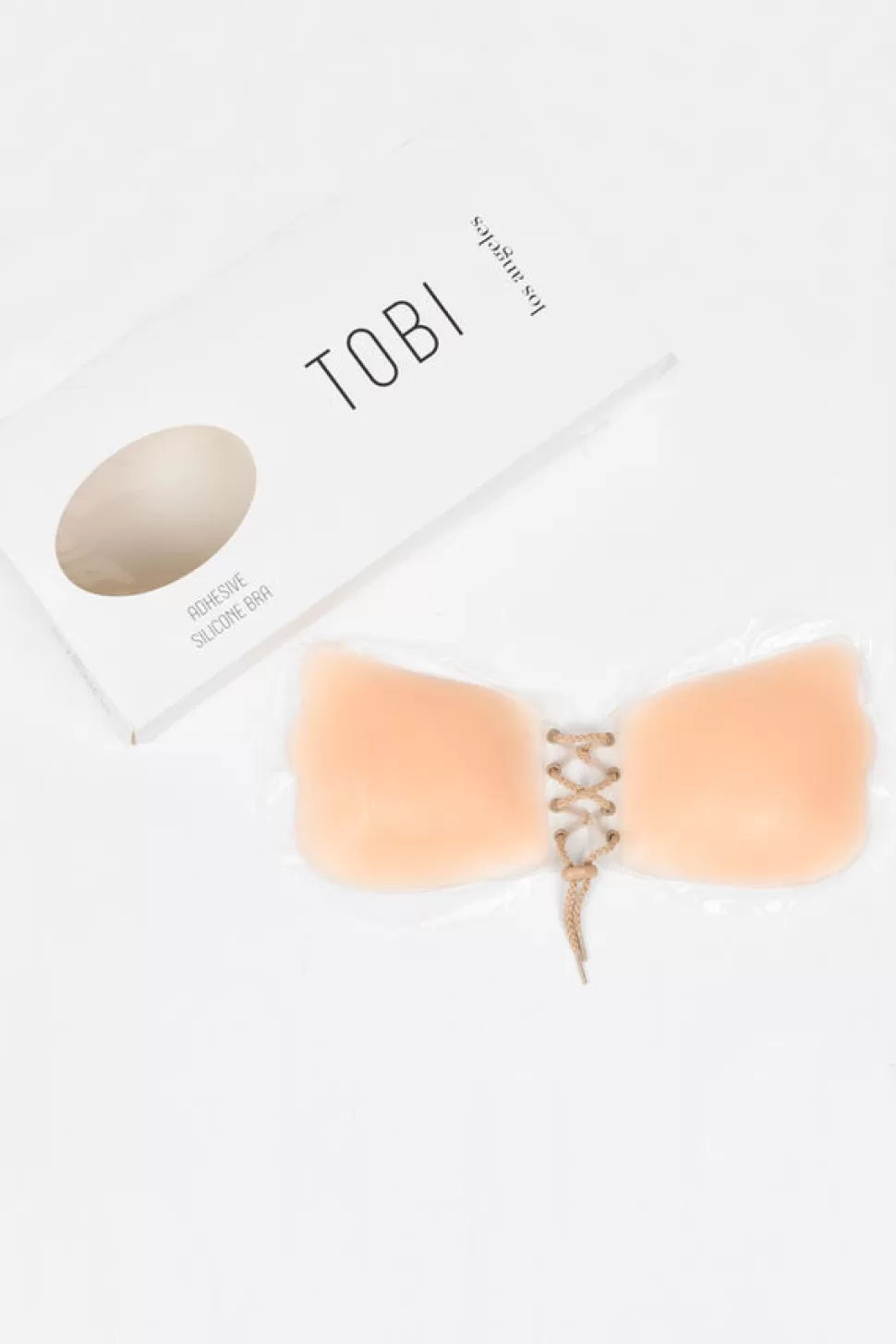 Lingerie*Tobi Push Up Silicone Bra Nude