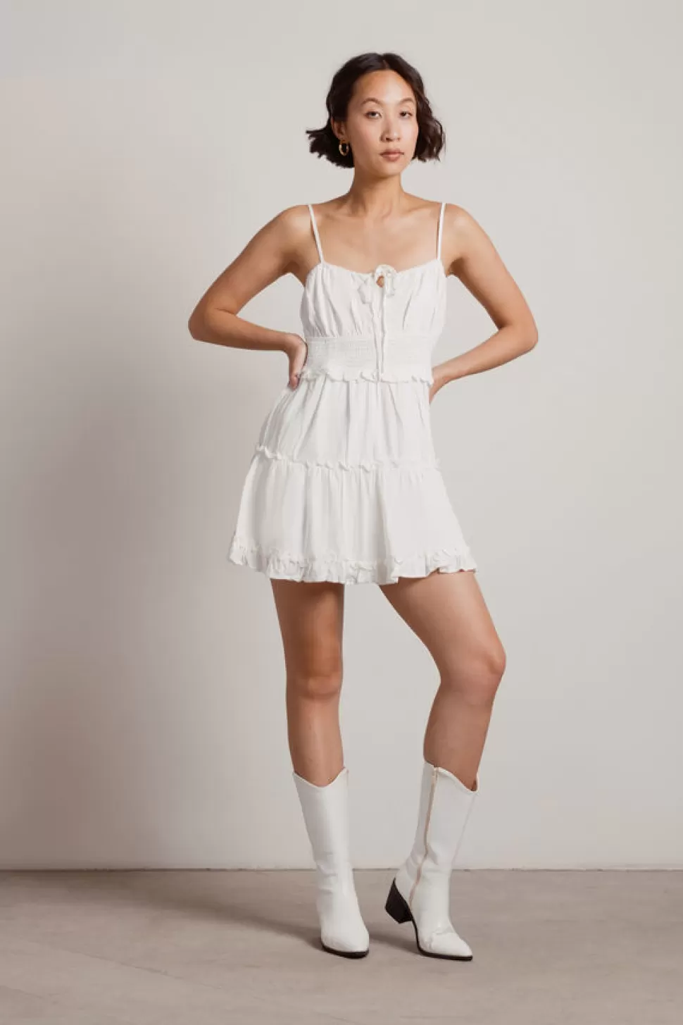 Sundresses*Tobi Save The Day Skater Dress White