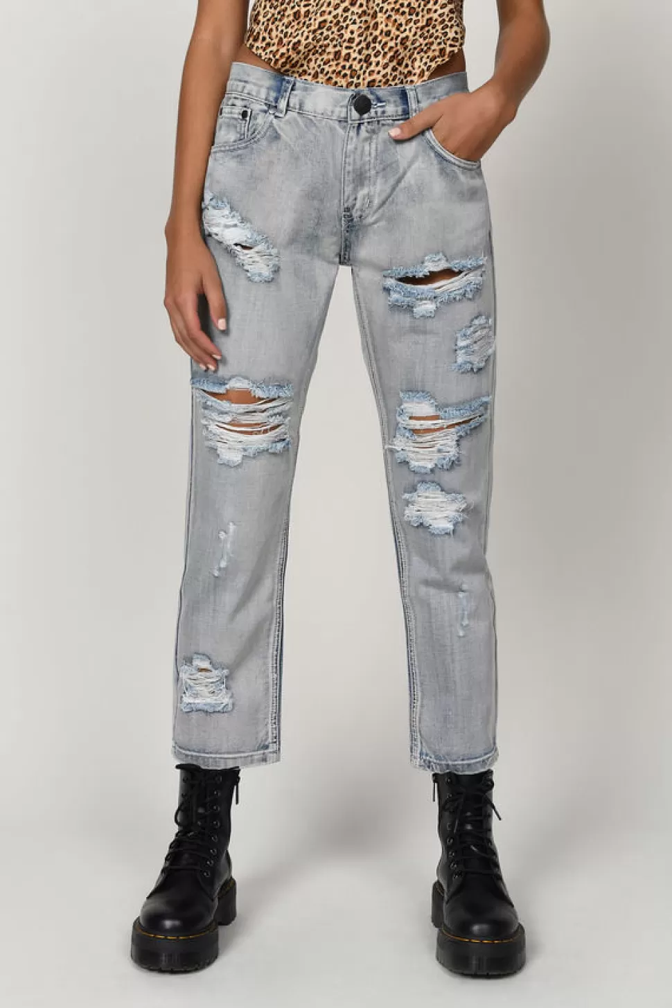 Denim*Tobi Silver Lake Boyfriend Jeans Balboa