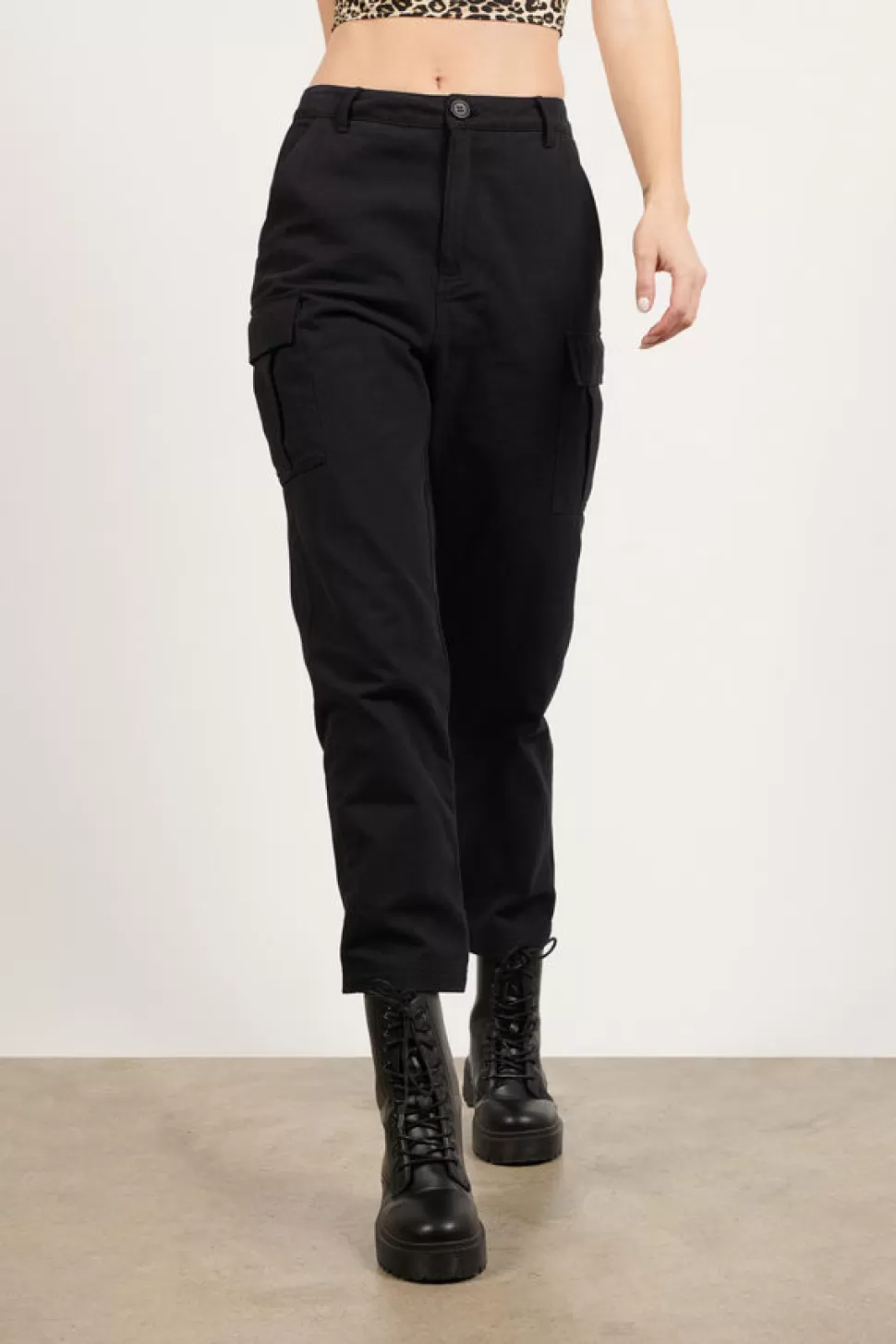 Pants*Tobi Simplicity Cargo Pants Black