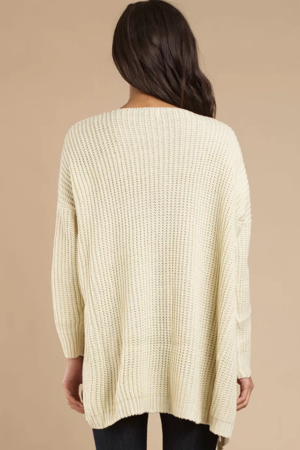 Long Sleeve Tops*Tobi Spring Equinox Cardigan Cream