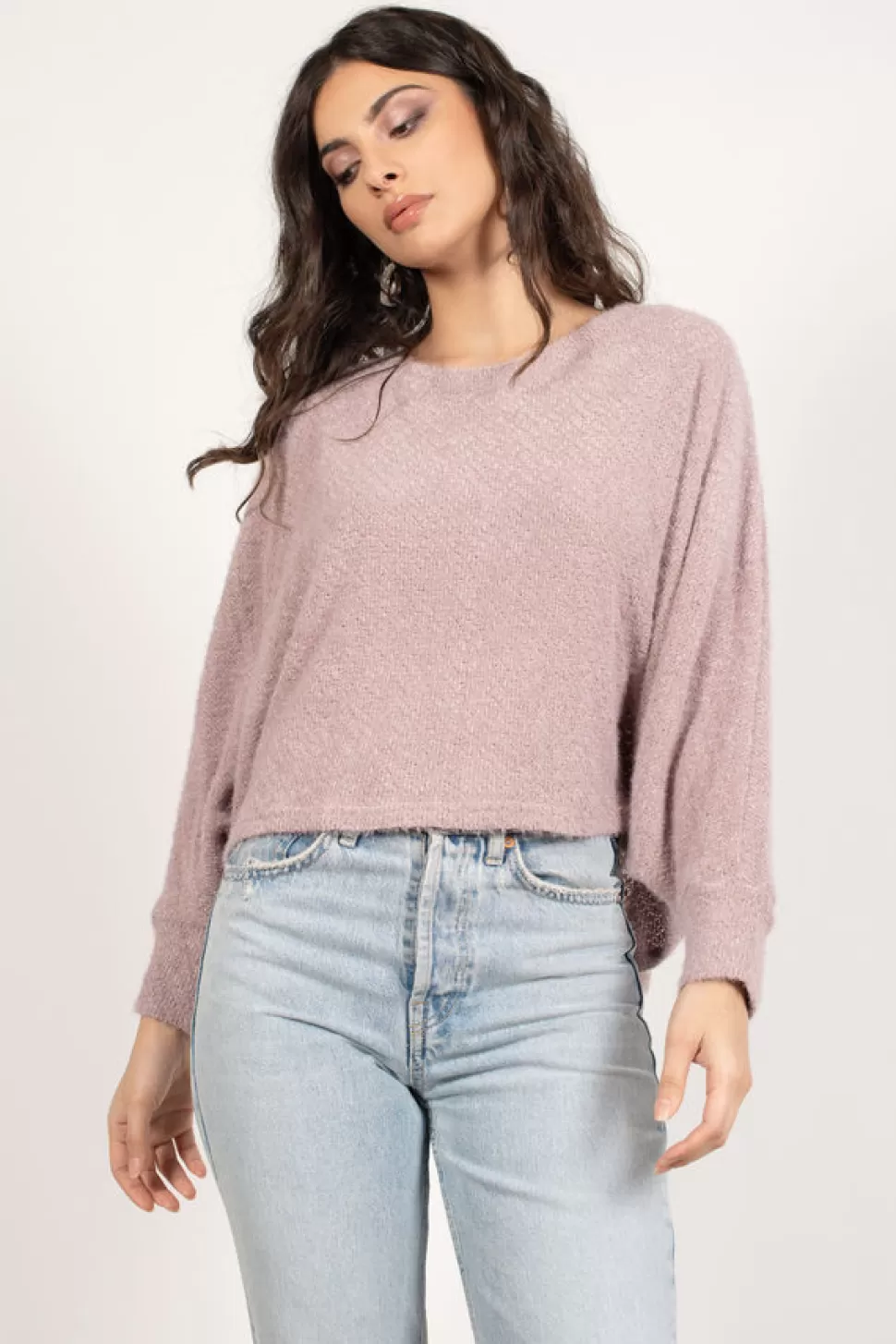 Long Sleeve Tops*Tobi Stay Cozy Sweater Lilac