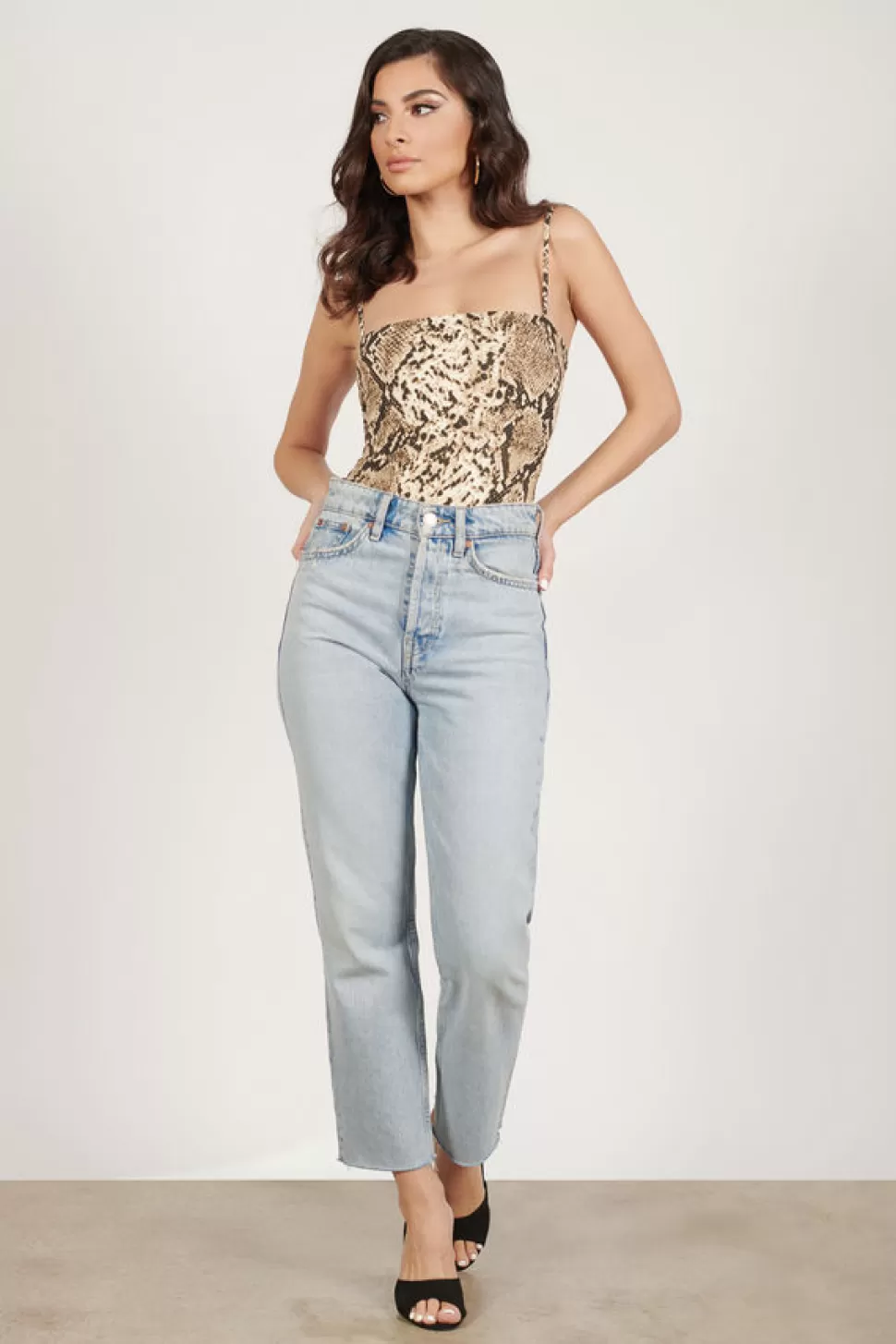 Going Out Tops*Tobi Wild Thing Cami Bodysuit Snake