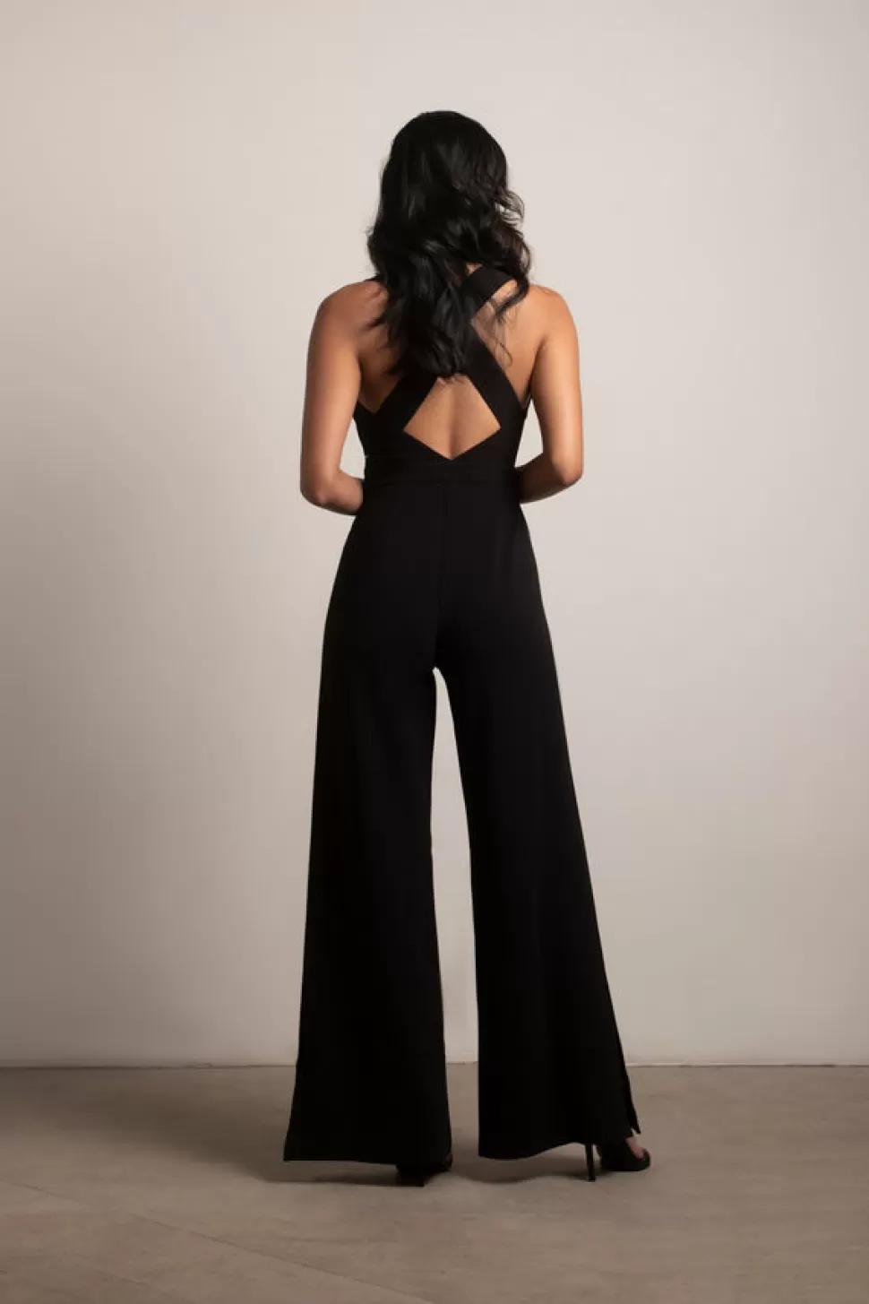 Rompers & Jumpsuits*Tobi Yessenia Split-Hem Jumpsuit Wine | Black